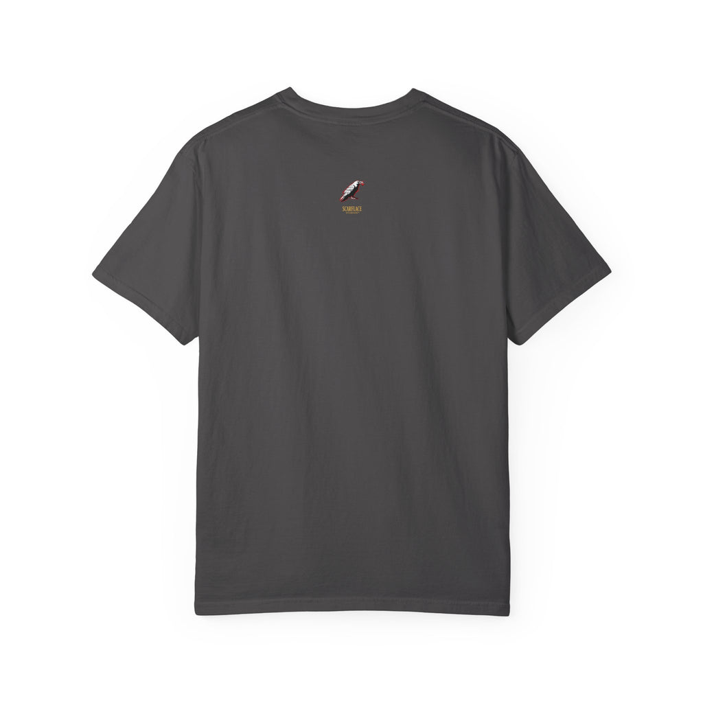 Training Warrior T-Shirt — "He Who Sweats More in Training Bleeds Less in Battle" Printify
