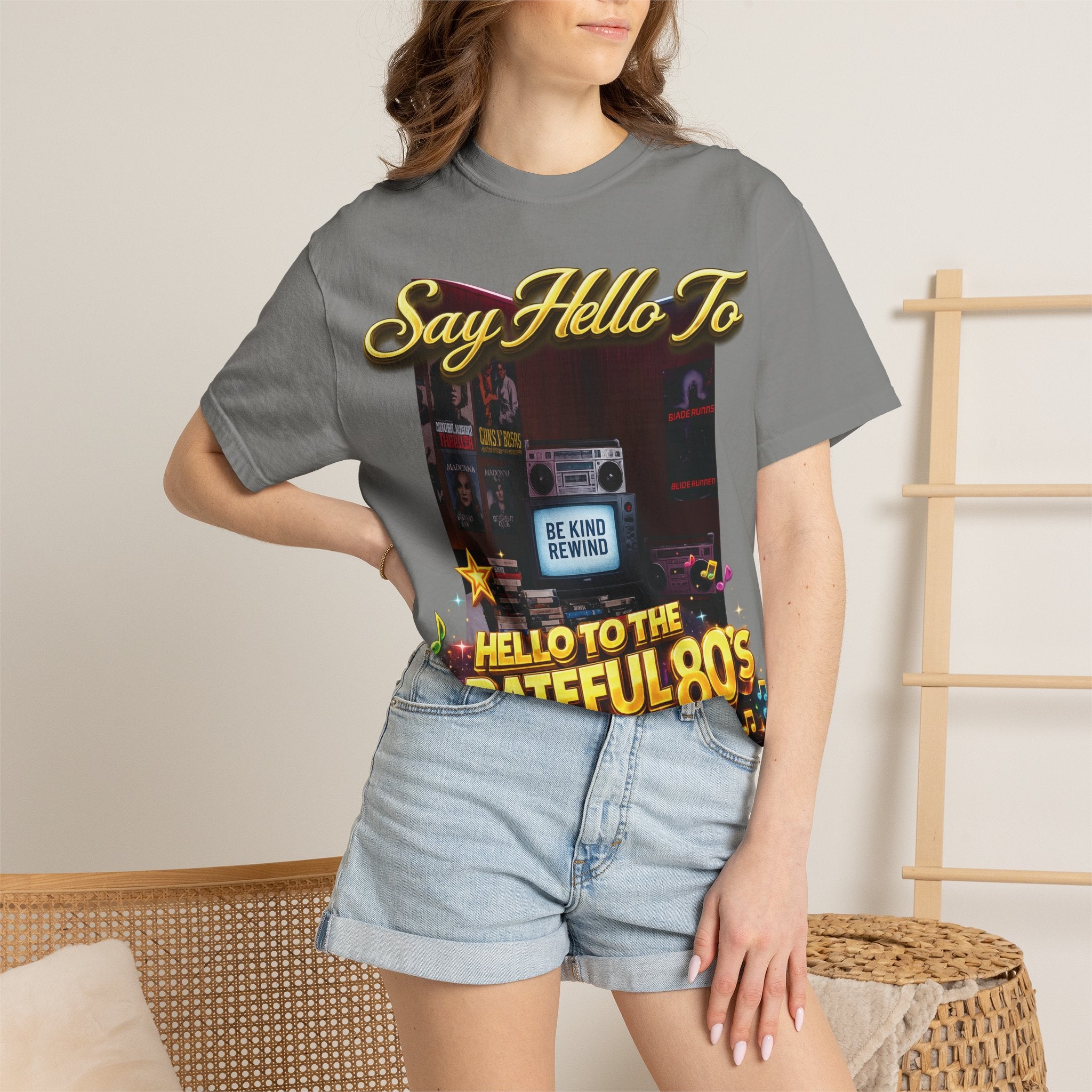 Say Hello To The Grateful 80s T-Shirt Printify