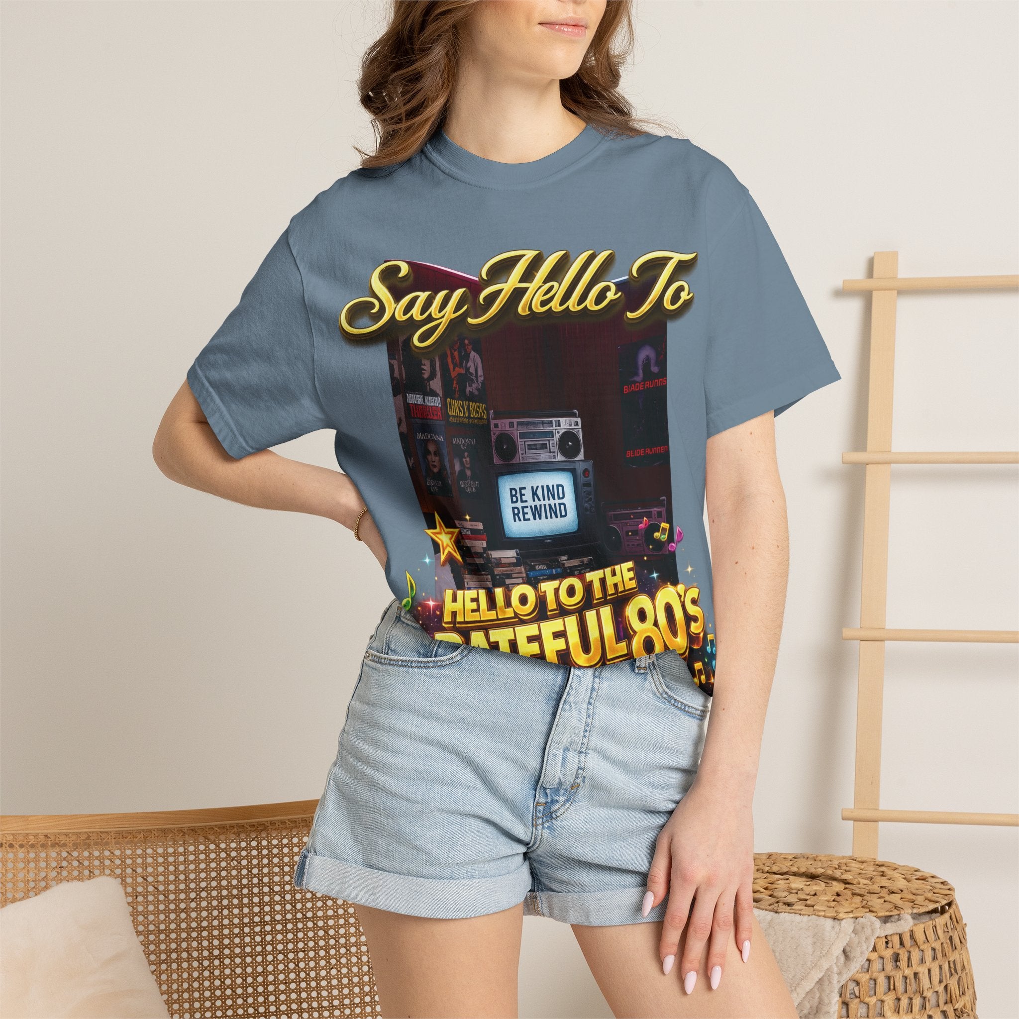Say Hello To The Grateful 80s T-Shirt Printify