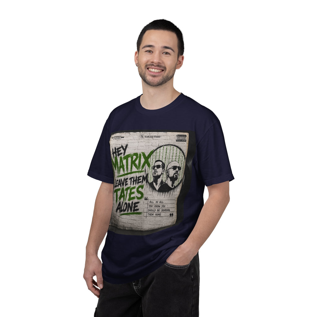 Hey Matrix Leave Them Tates Alone T-Shirt Printify