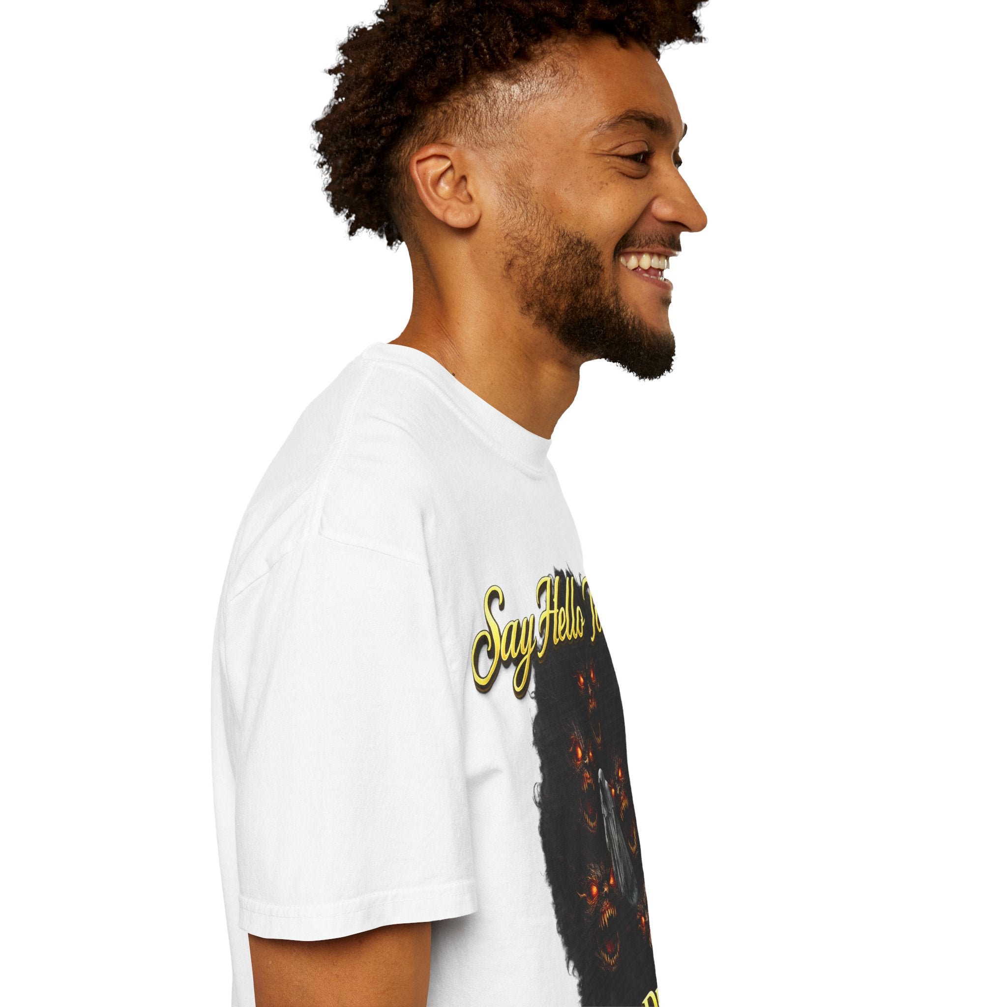 Inner Demons T-Shirt — "Say Hello To My Inner Demons" Graphic Tee Printify
