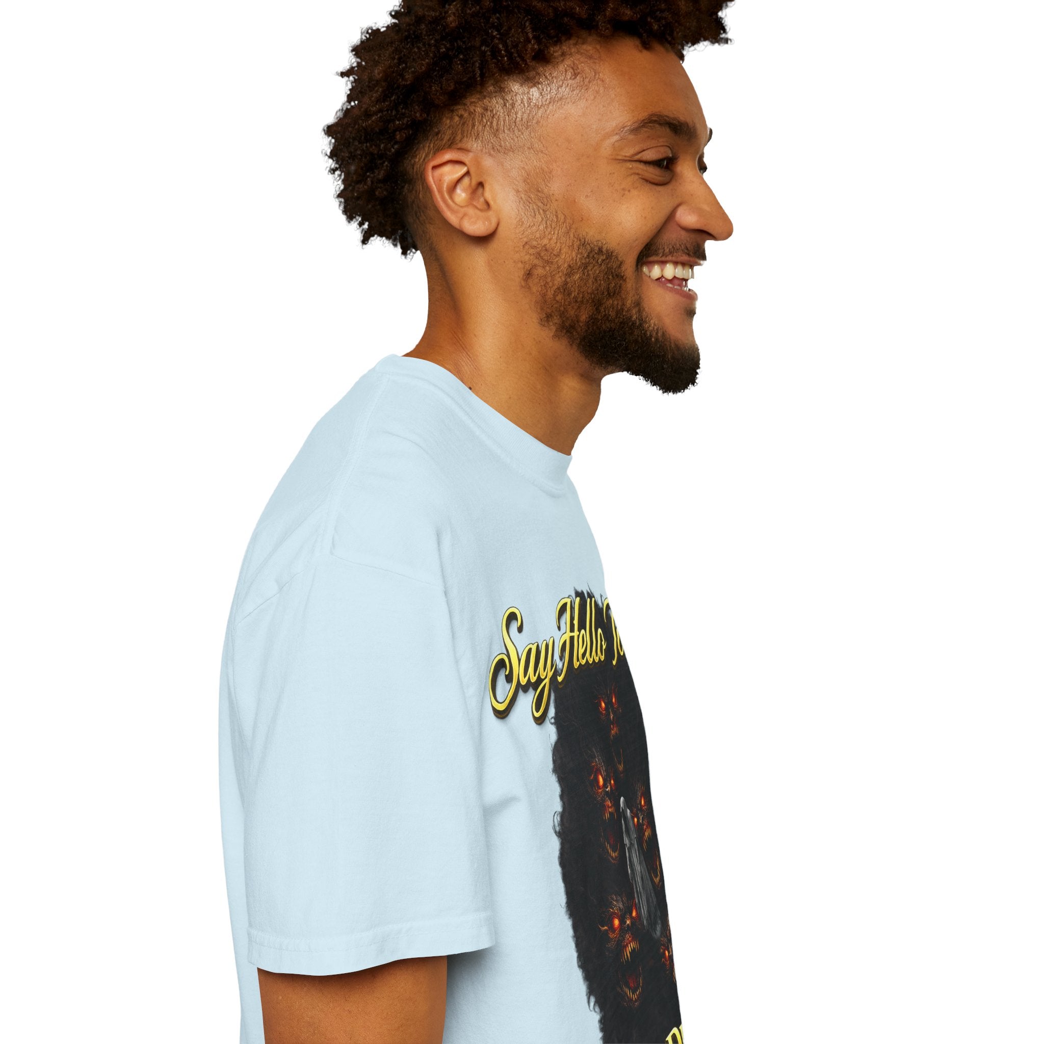 Inner Demons T-Shirt — "Say Hello To My Inner Demons" Graphic Tee Printify
