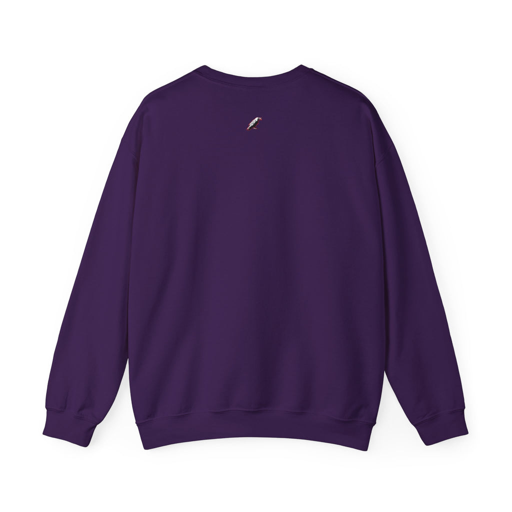 Crewneck Sweatshirt — "Fortune Favors the Prepared Mind" Motivational Design Printify