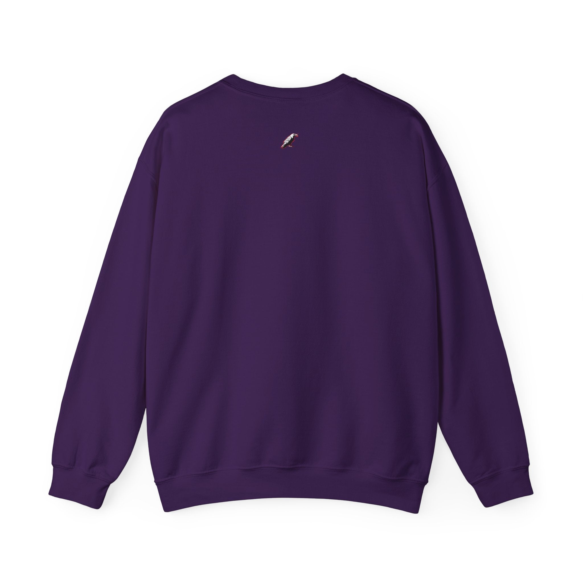 Crewneck Sweatshirt — "Fortune Favors the Prepared Mind" Motivational Design Printify
