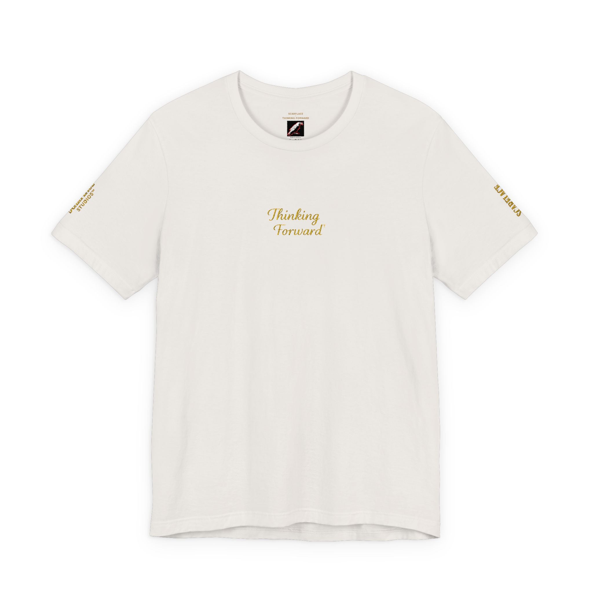 Limited Edition 'Scarflace Studios x Thinking Forward' Tee Printify