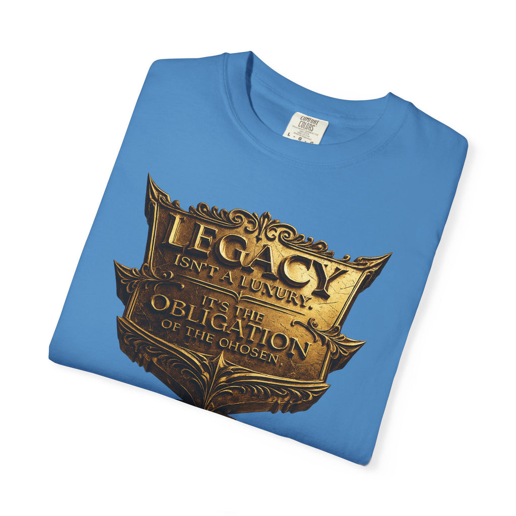 Legacy & Honor Trophy T-Shirt – "Legacy is an Obligation" Graphic Tee Printify