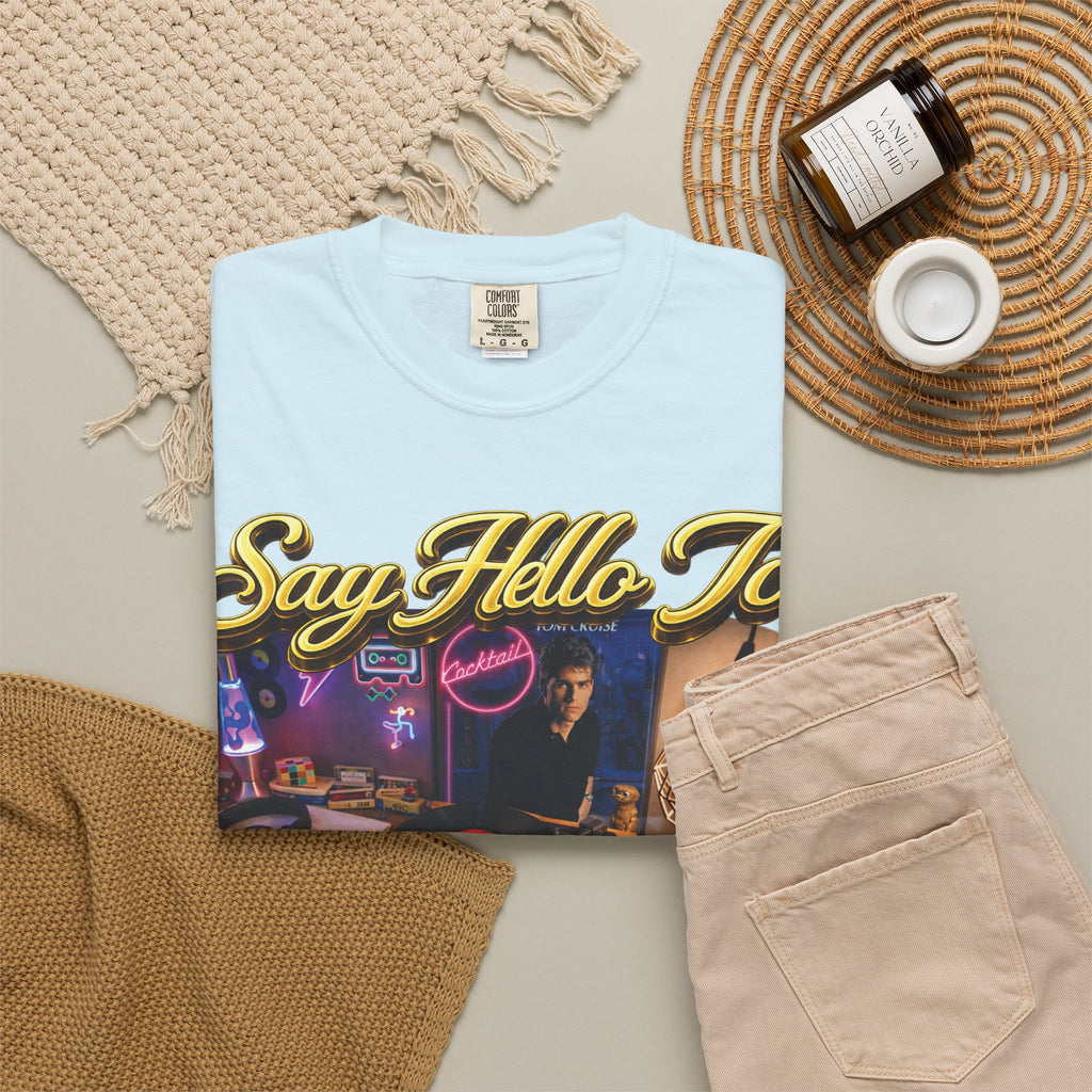 Hello to the Grateful 80s T-Shirt — Retro 1980s Music Vintage Tee Printify
