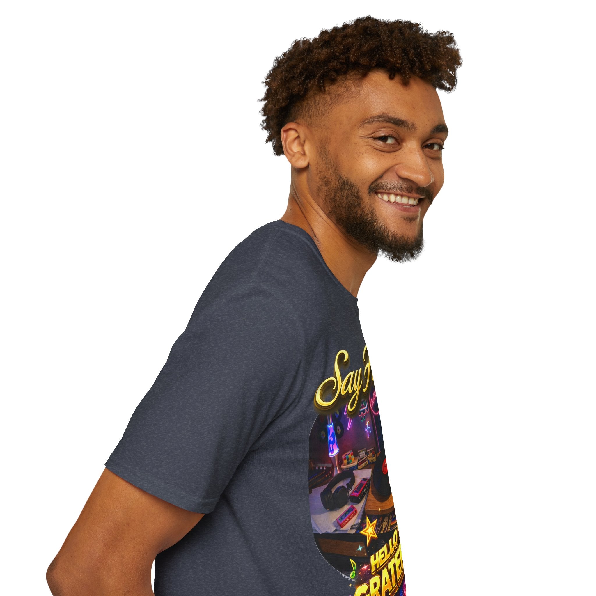 Say Hello To The Grateful 80s T-Shirt — Retro 80s Music Vintage Tee Printify