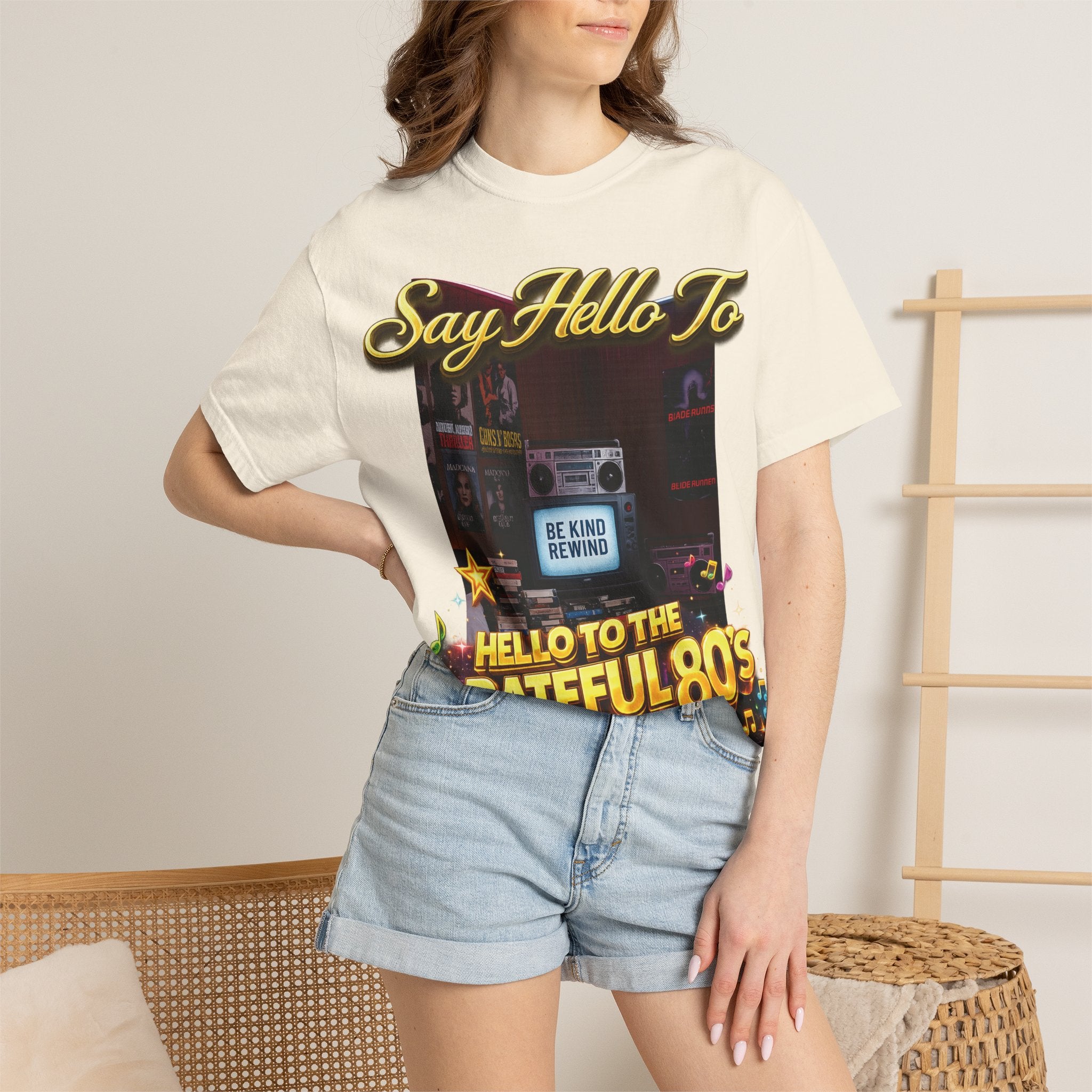 Say Hello To The Grateful 80s T-Shirt Printify