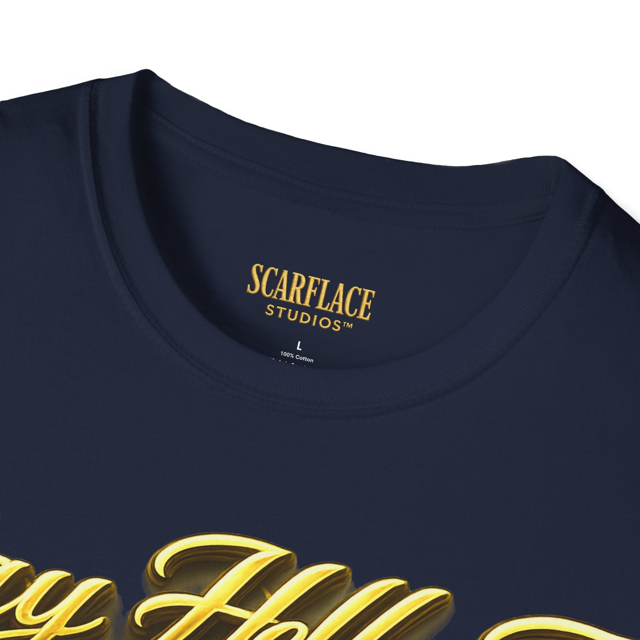 Smallville Cast T-Shirt – "Say Hello To" Kansas City Retro TV Logo Printify