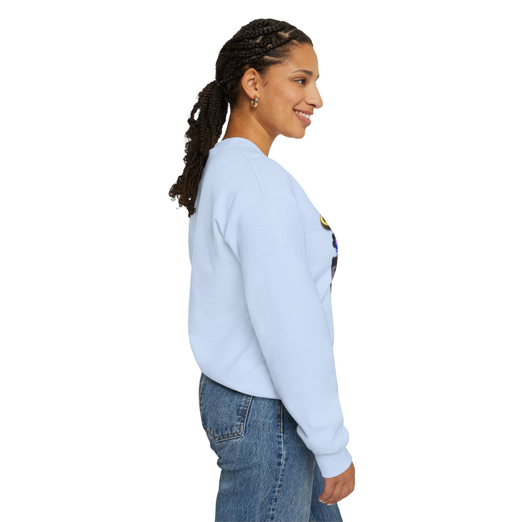Grateful 80s Crewneck Sweatshirt — “say hello to the grateful 80's” Retro Vibe Printify