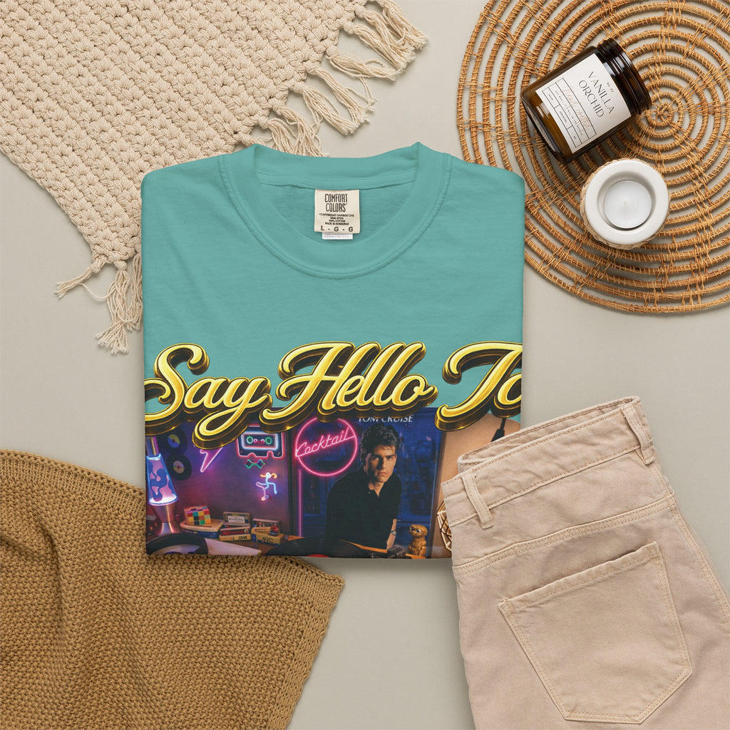 Hello to the Grateful 80s T-Shirt — Retro 1980s Music Vintage Tee Printify
