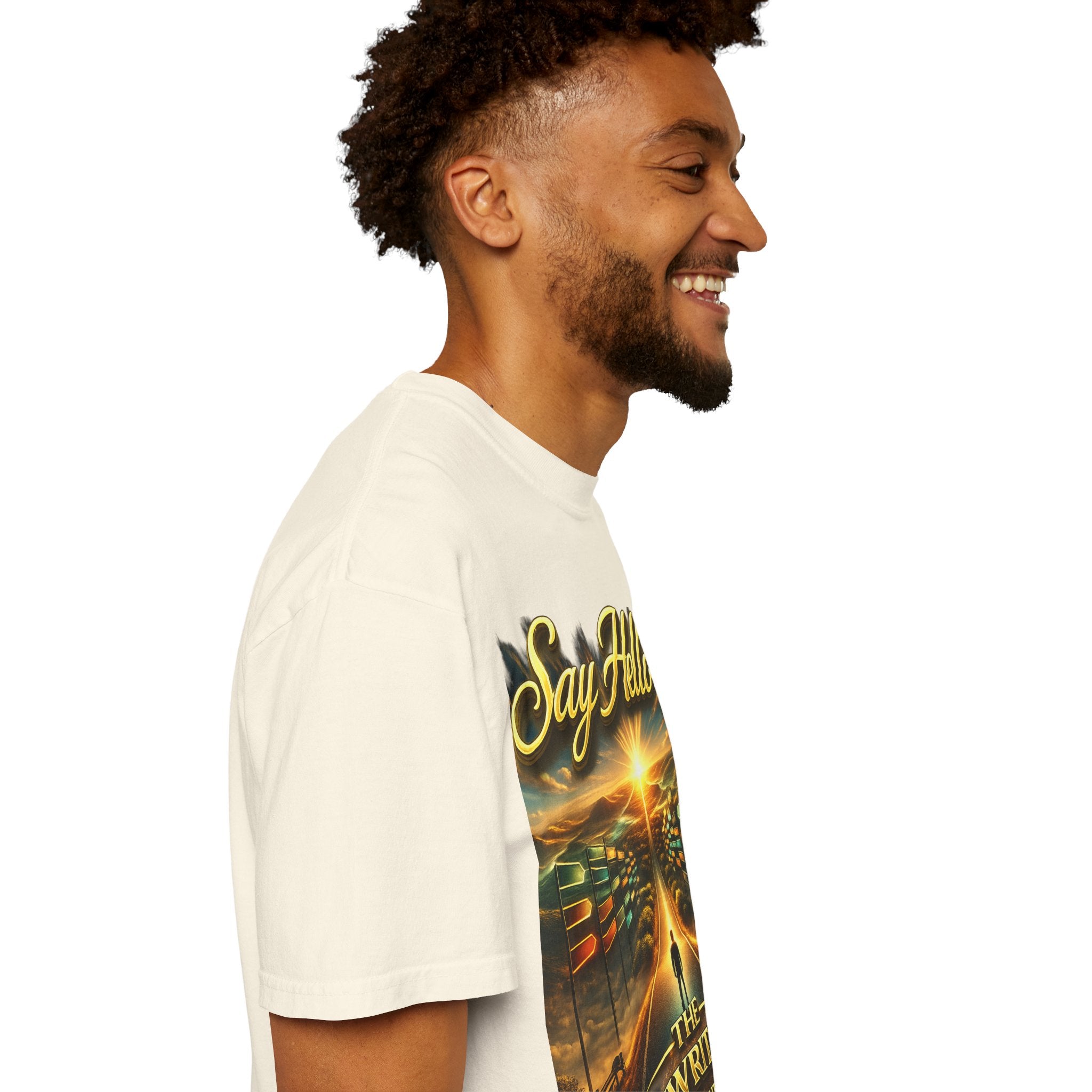 Say Hello To The Unwritten Book Of The Road T-Shirt Printify