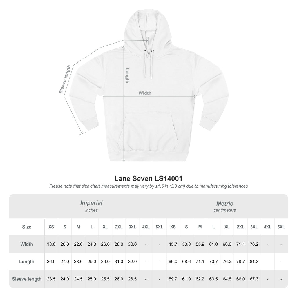 "Say Hello To" That Undesired Fork In The Road Fleece Hoodie Printify