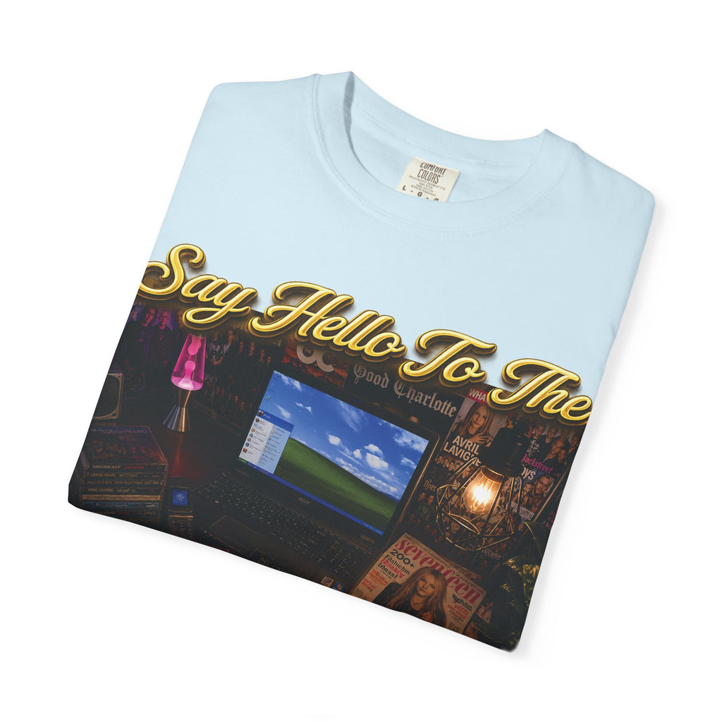 Knees Up Noughties Graphic T-Shirt — Retro MySpace Throwback Tee Printify