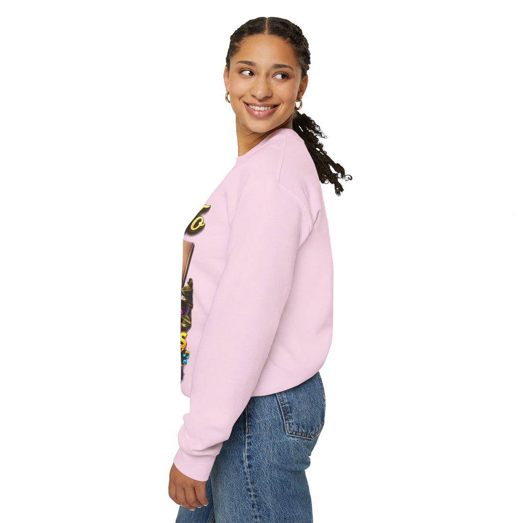 Grateful 80s Crewneck Sweatshirt — “say hello to the grateful 80's” Retro Vibe Printify