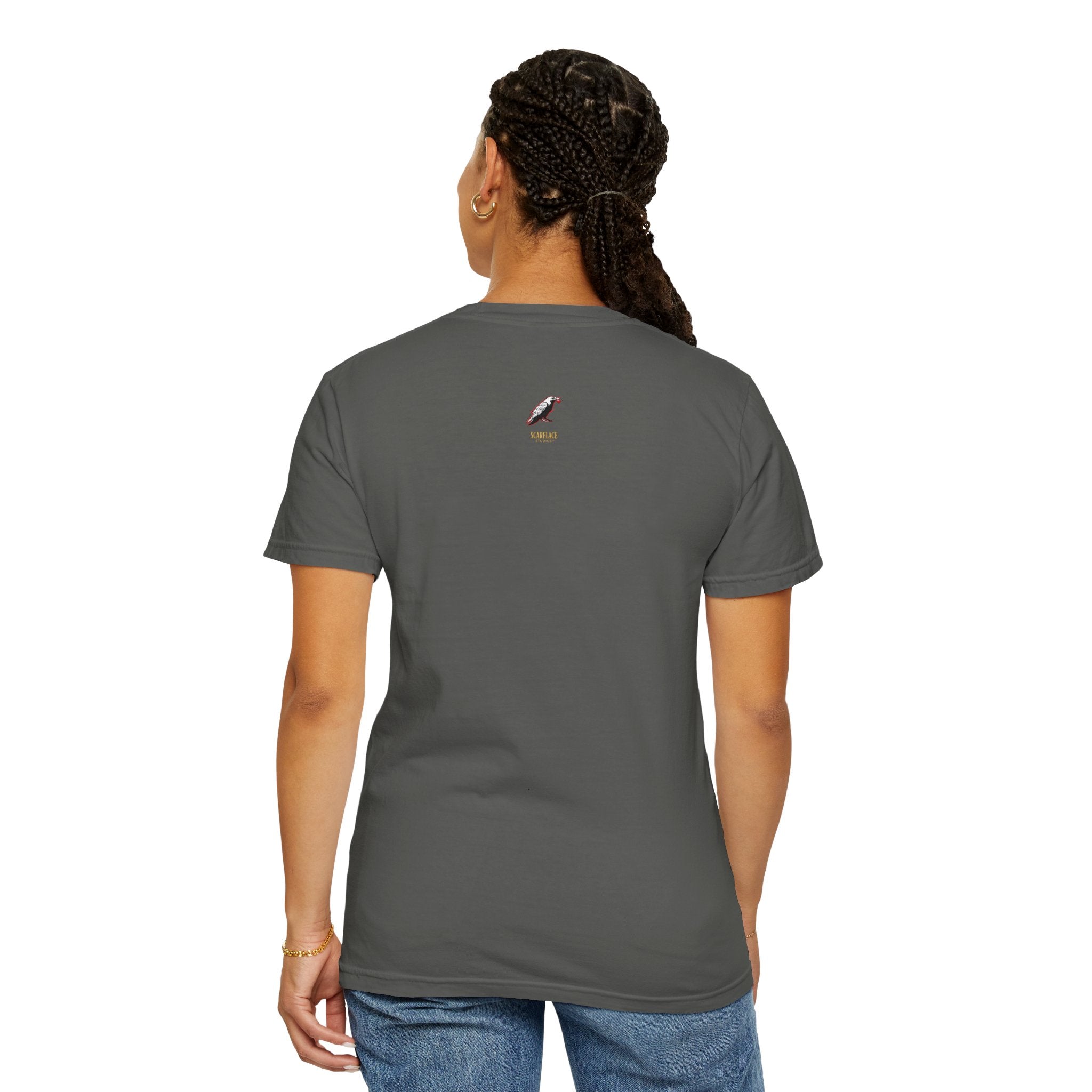 Training Warrior T-Shirt — "He Who Sweats More in Training Bleeds Less in Battle" Printify