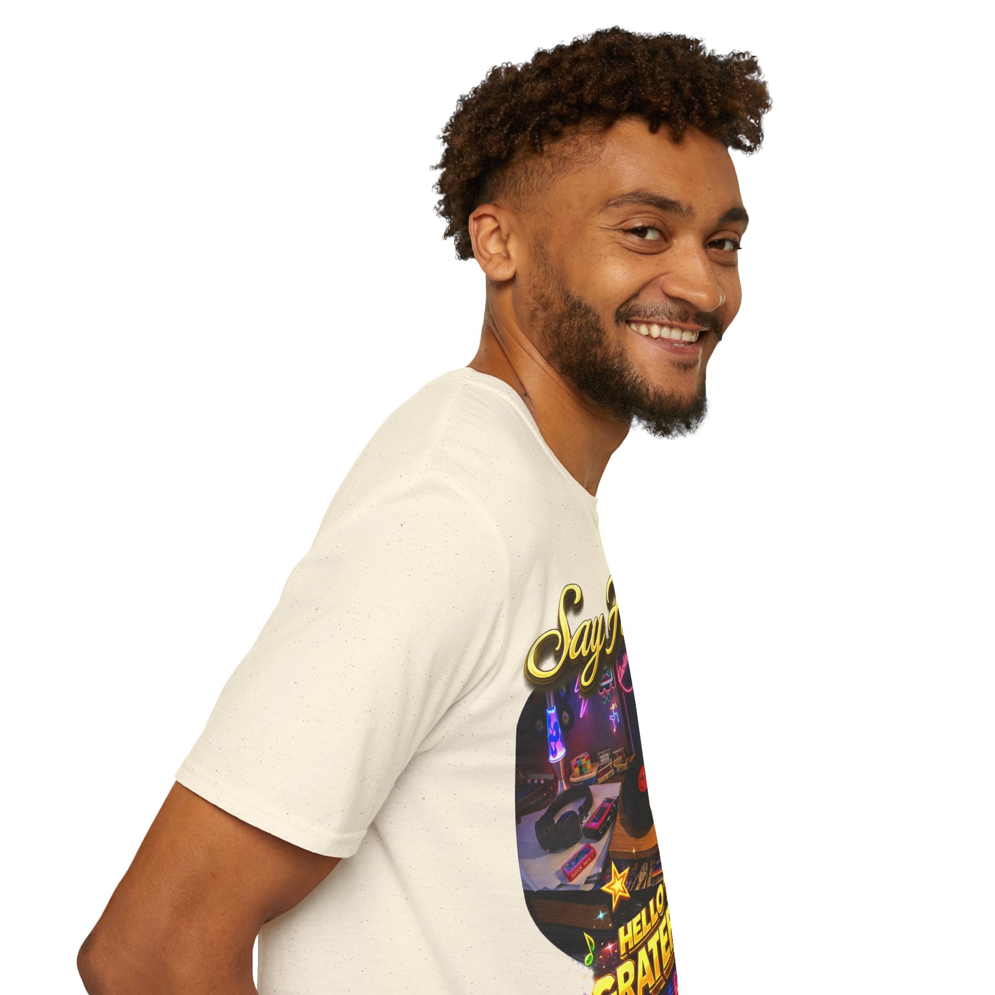 Say Hello To The Grateful 80s T-Shirt — Retro 80s Music Vintage Tee Printify