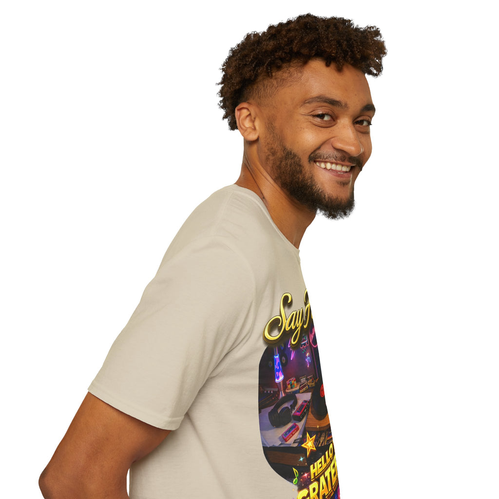 Say Hello To The Grateful 80s T-Shirt — Retro 80s Music Vintage Tee Printify