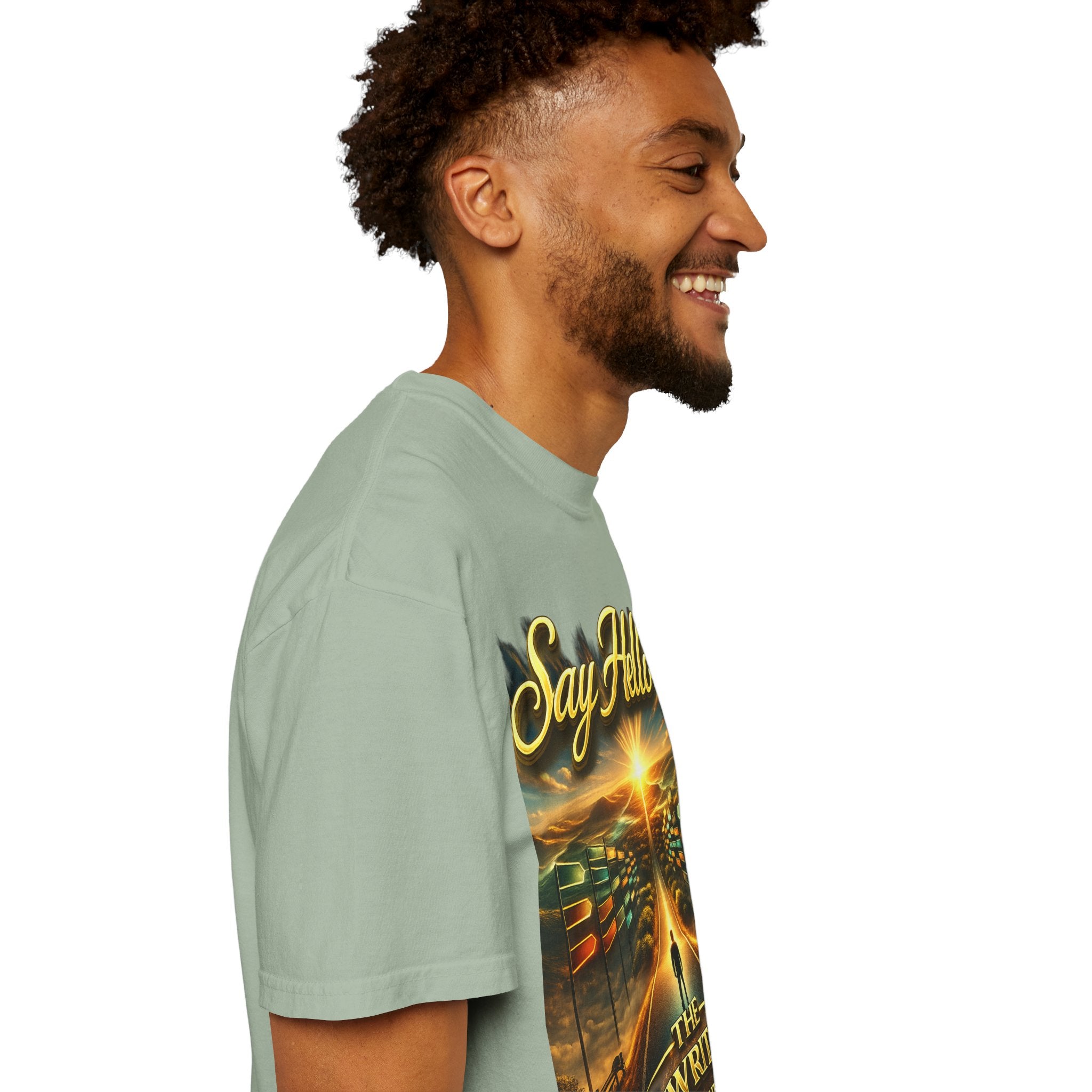Say Hello To The Unwritten Book Of The Road T-Shirt Printify
