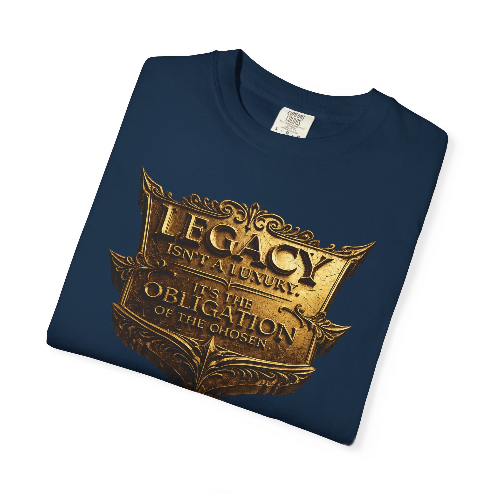 Legacy & Honor Trophy T-Shirt – "Legacy is an Obligation" Graphic Tee Printify