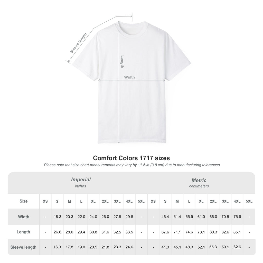 Unisex Garment-Dyed T-shirt Printify