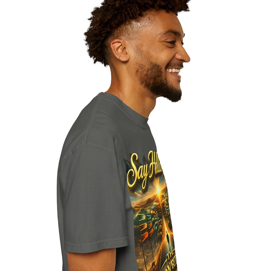 Say Hello To The Unwritten Book Of The Road T-Shirt Printify