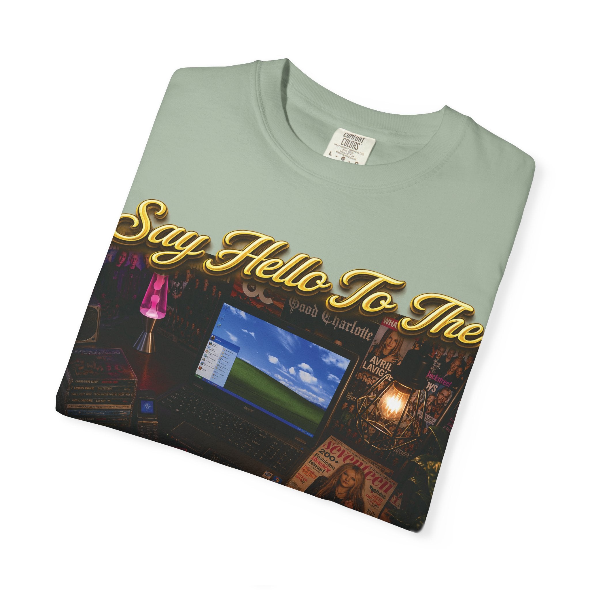 Knees Up Noughties Graphic T-Shirt — Retro MySpace Throwback Tee Printify