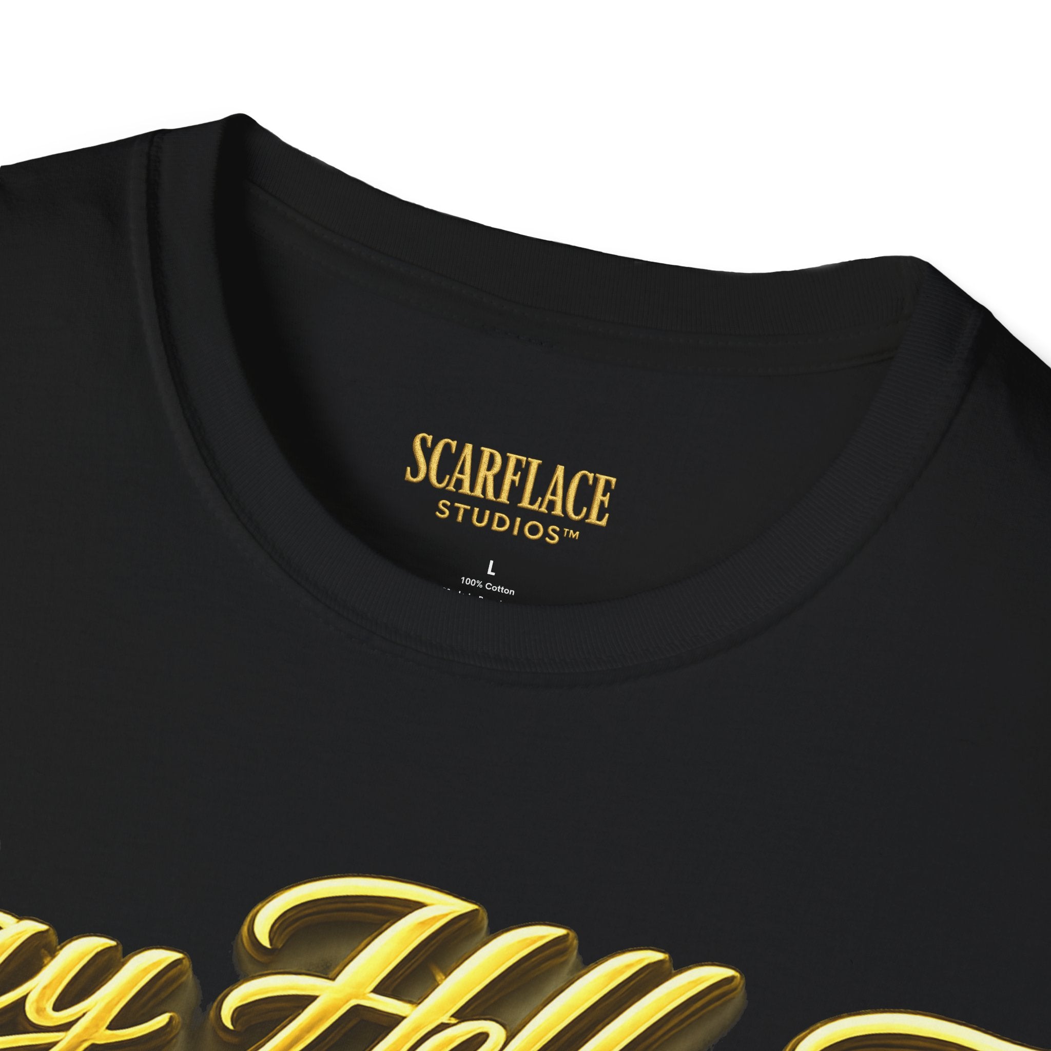 Smallville Cast T-Shirt – "Say Hello To" Kansas City Retro TV Logo Printify