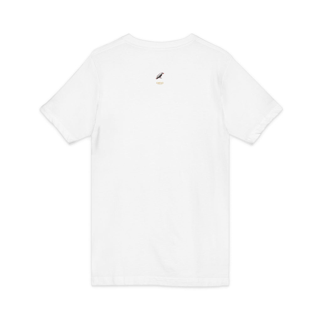 My Middle Leg V-Neck T‑Shirt — Say Hello To Tony Mintana Vintage Graphic Tee Printify