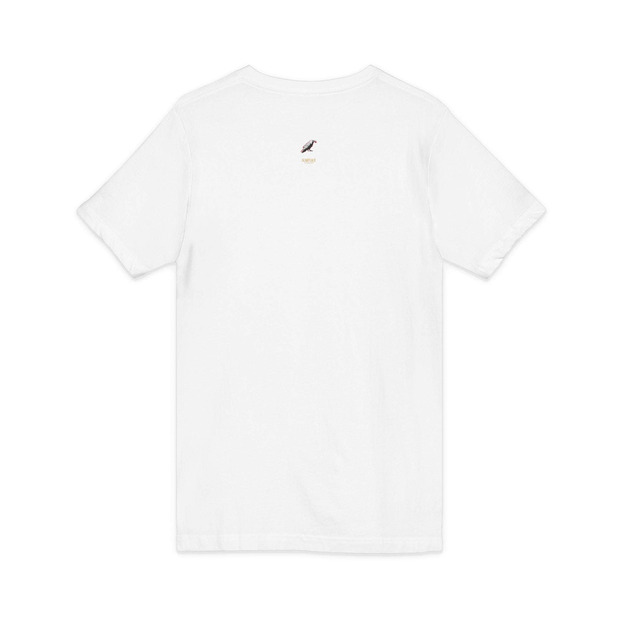 My Middle Leg V-Neck T‑Shirt — Say Hello To Tony Mintana Vintage Graphic Tee Printify