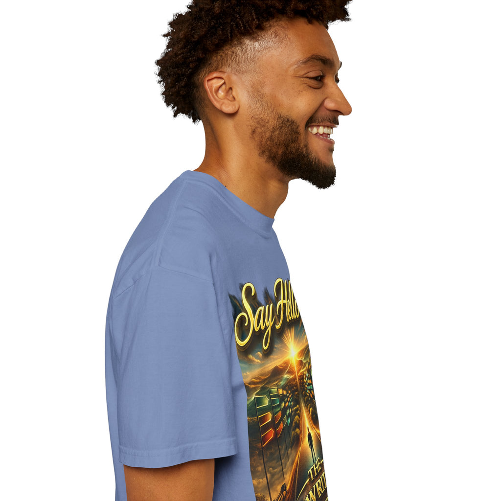 Say Hello To The Unwritten Book Of The Road T-Shirt Printify