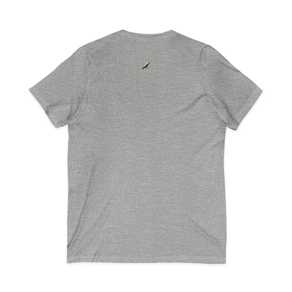 Inner Villain V‑Neck Tee – "Say Hello To Inner Villain" Graphic Shirt Printify