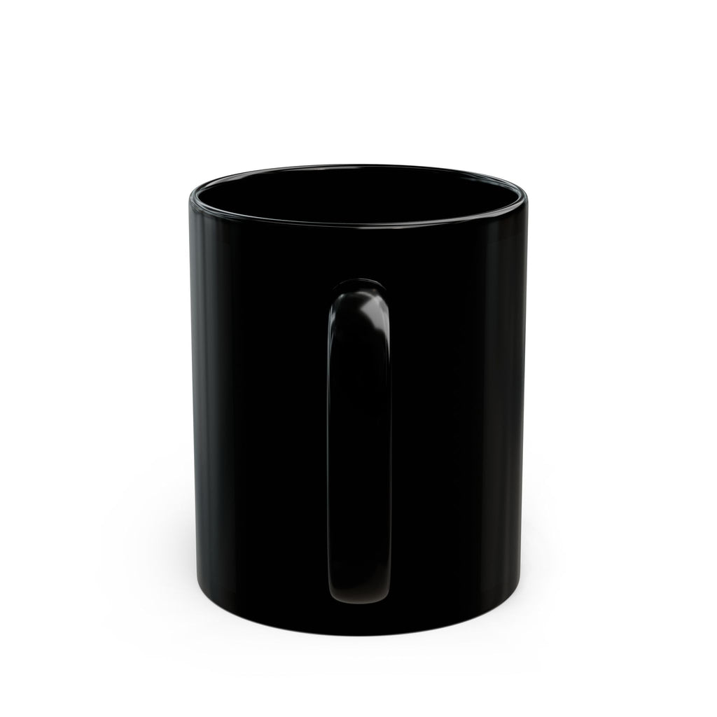 Scarflace 'Say Hello to My Middle Leg' Black Mug — Tony Montana Movie Quote Coffee Cup Printify