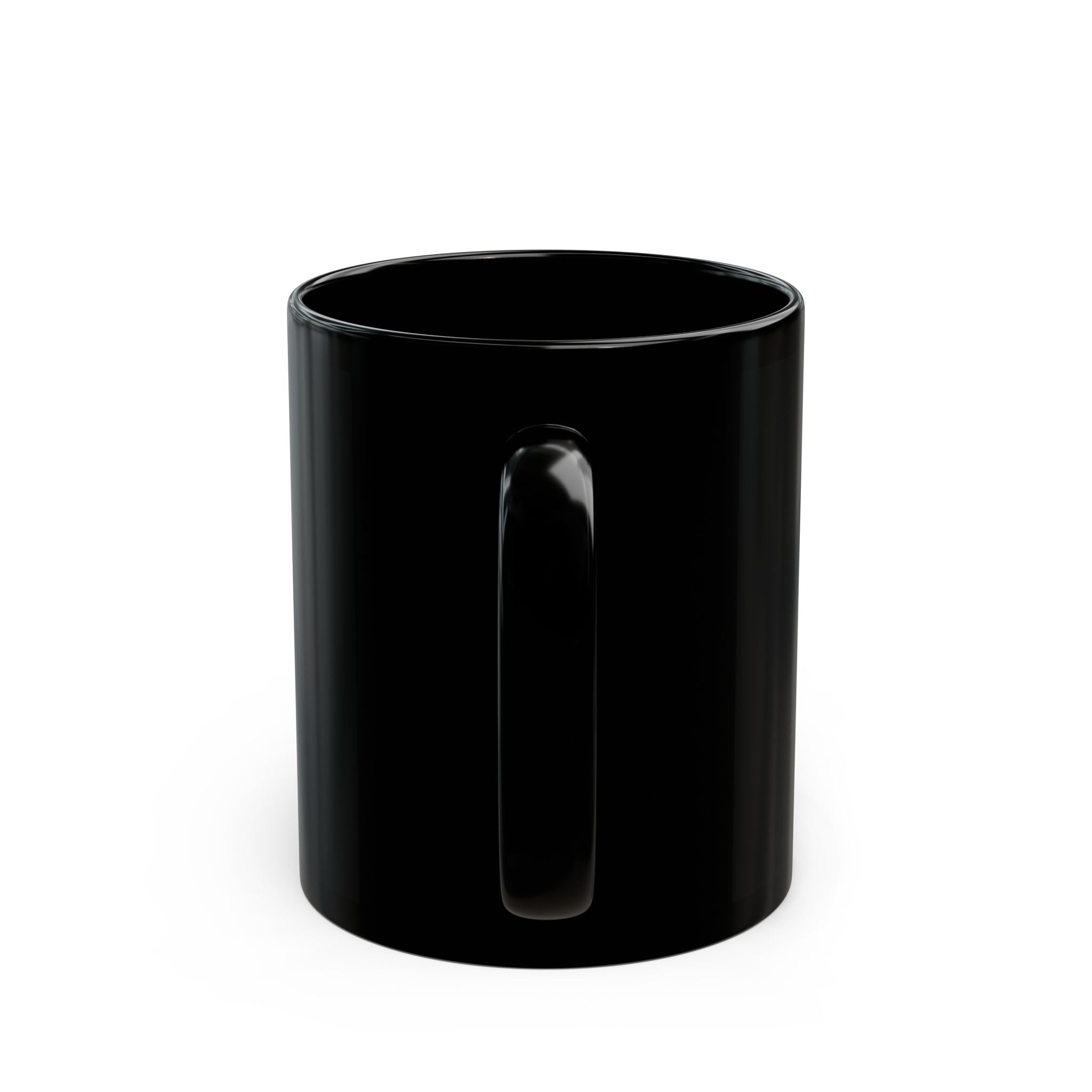 Scarflace 'Say Hello to My Middle Leg' Black Mug — Tony Montana Movie Quote Coffee Cup Printify