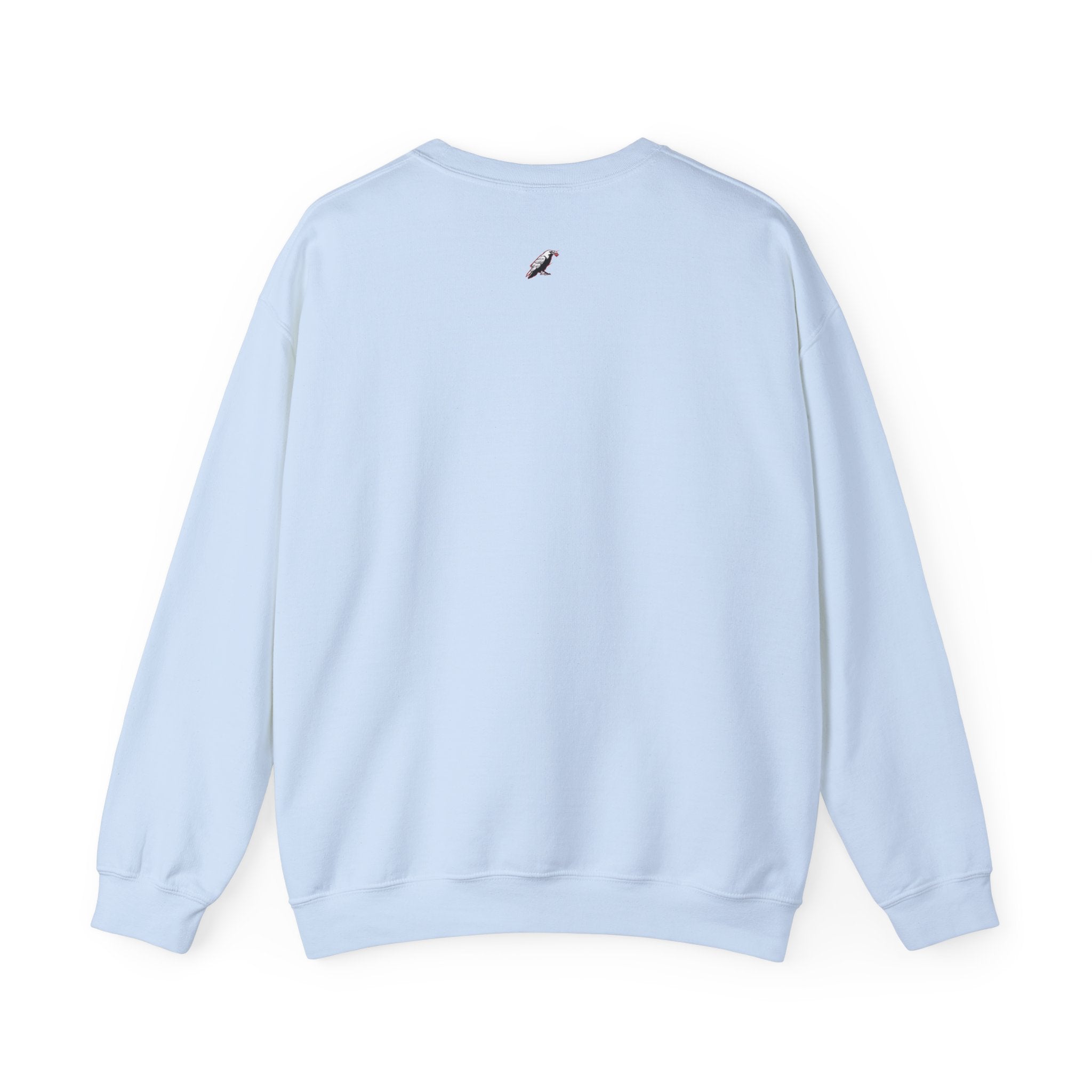 Crewneck Sweatshirt — "Fortune Favors the Prepared Mind" Motivational Design Printify