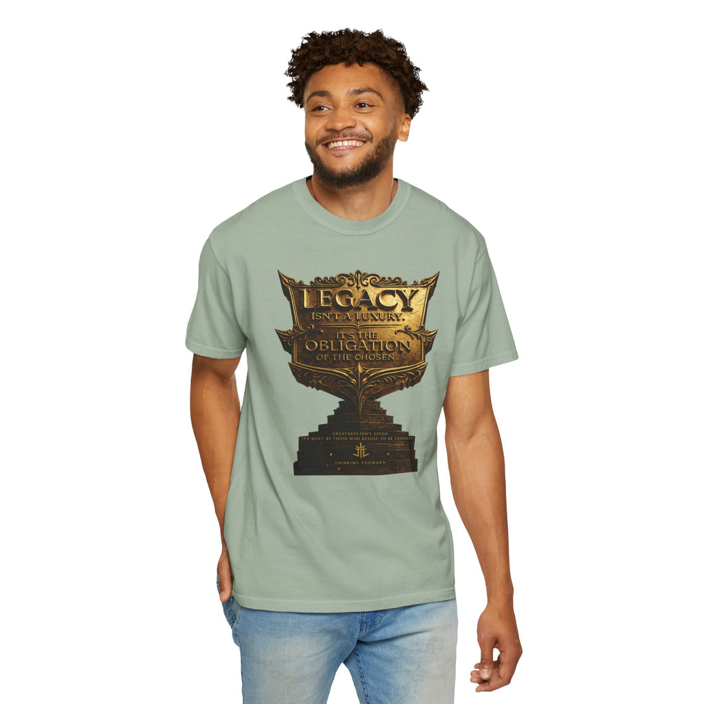 Legacy & Honor Trophy T-Shirt – "Legacy is an Obligation" Graphic Tee Printify