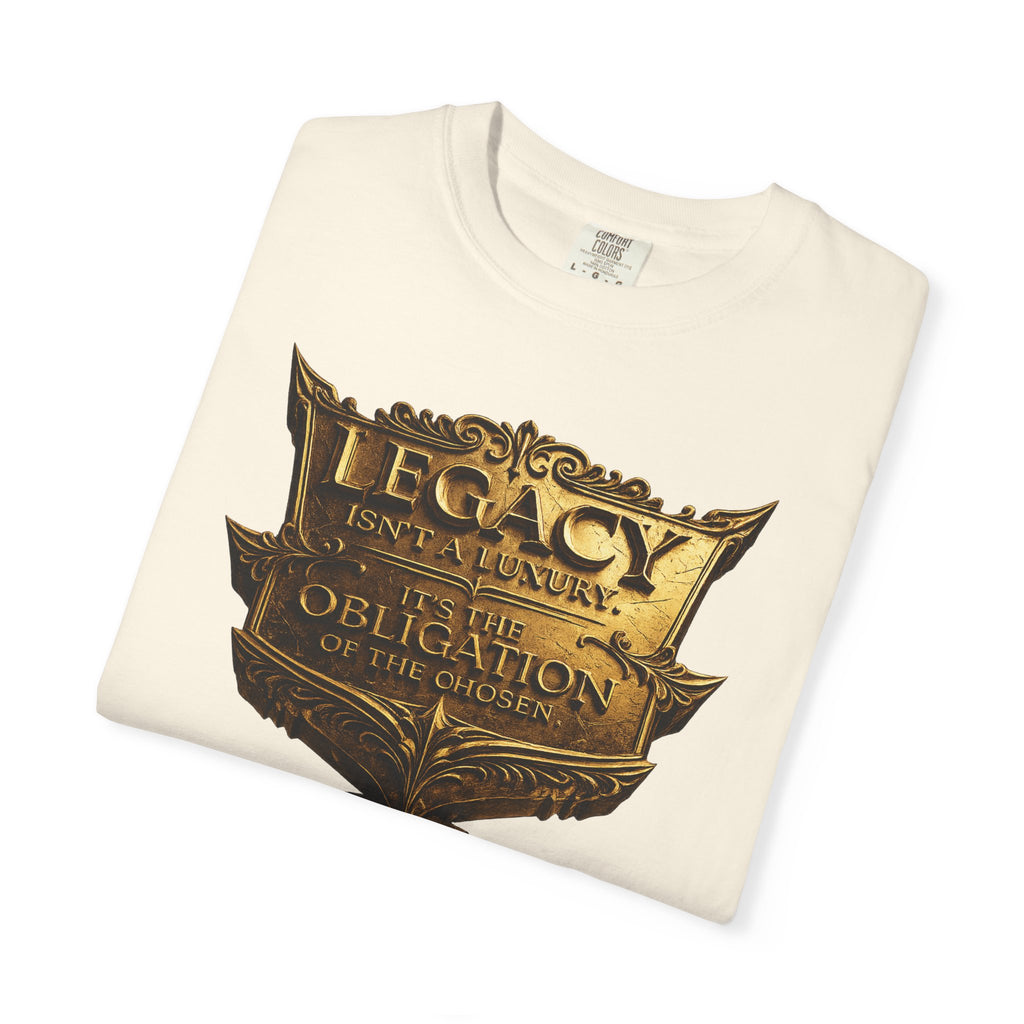 Legacy & Honor Trophy T-Shirt – "Legacy is an Obligation" Graphic Tee Printify
