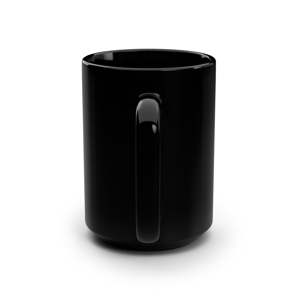Scarface Parody Black Coffee Mug - "Say Hello to My Middle Leg" 15oz Printify