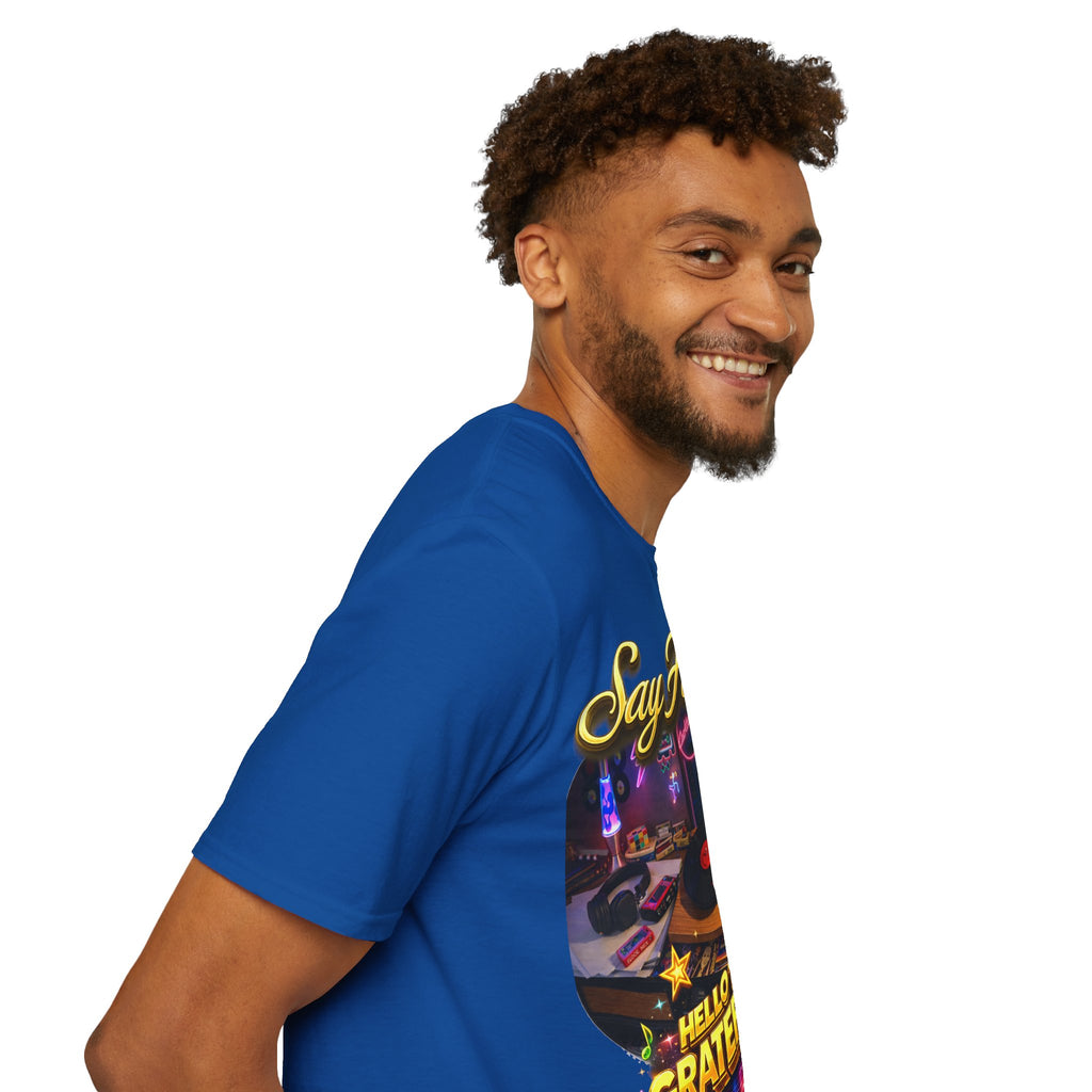 Say Hello To The Grateful 80s T-Shirt — Retro 80s Music Vintage Tee Printify