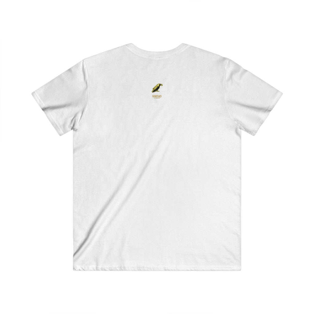 Life With Passive Income Vintage V-Neck Tee — Say Hello To (Men's Fitted) Printify
