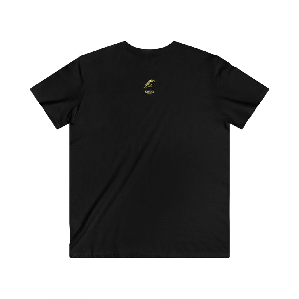 Life With Passive Income Vintage V-Neck Tee — Say Hello To (Men's Fitted) Printify