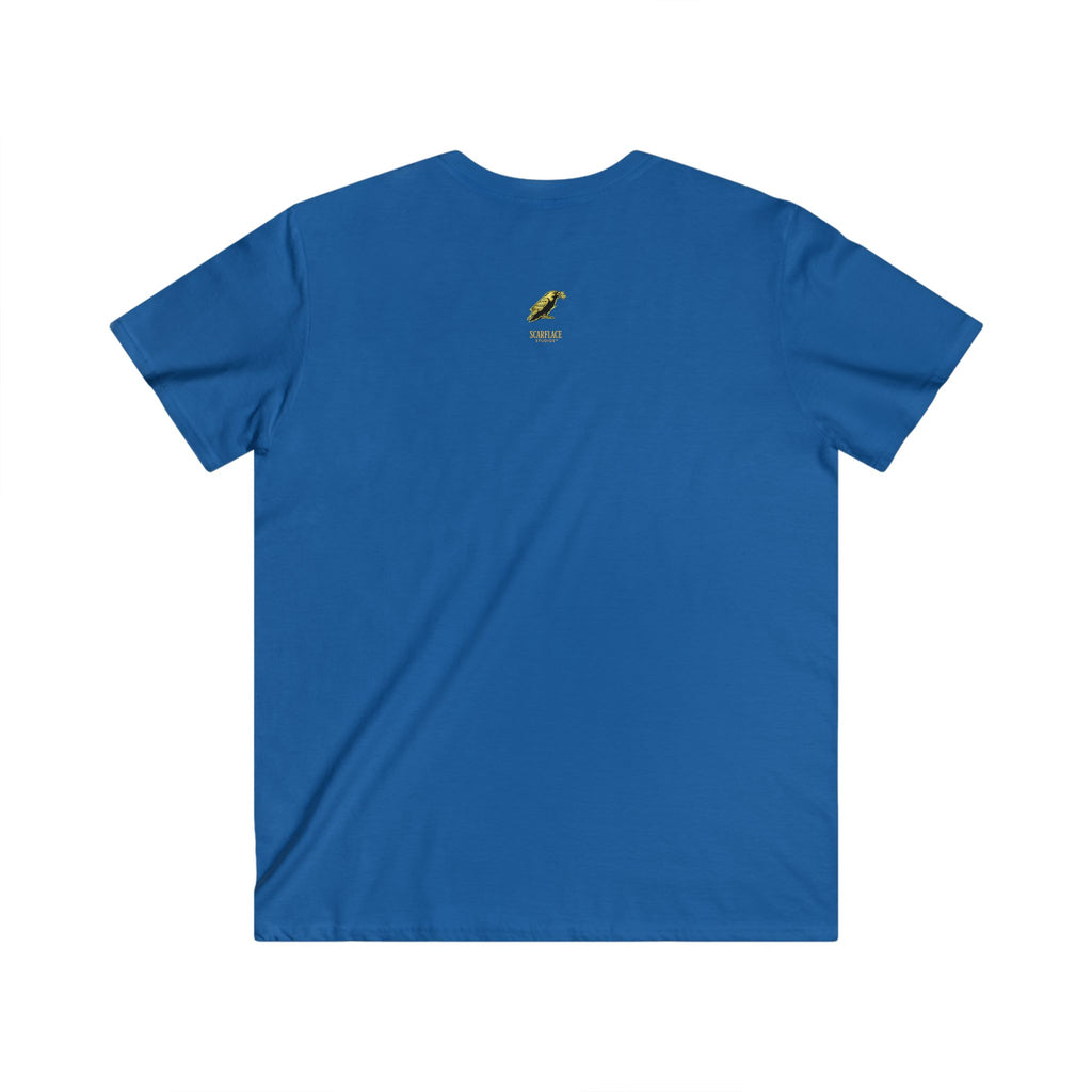 Life With Passive Income Vintage V-Neck Tee — Say Hello To (Men's Fitted) Printify