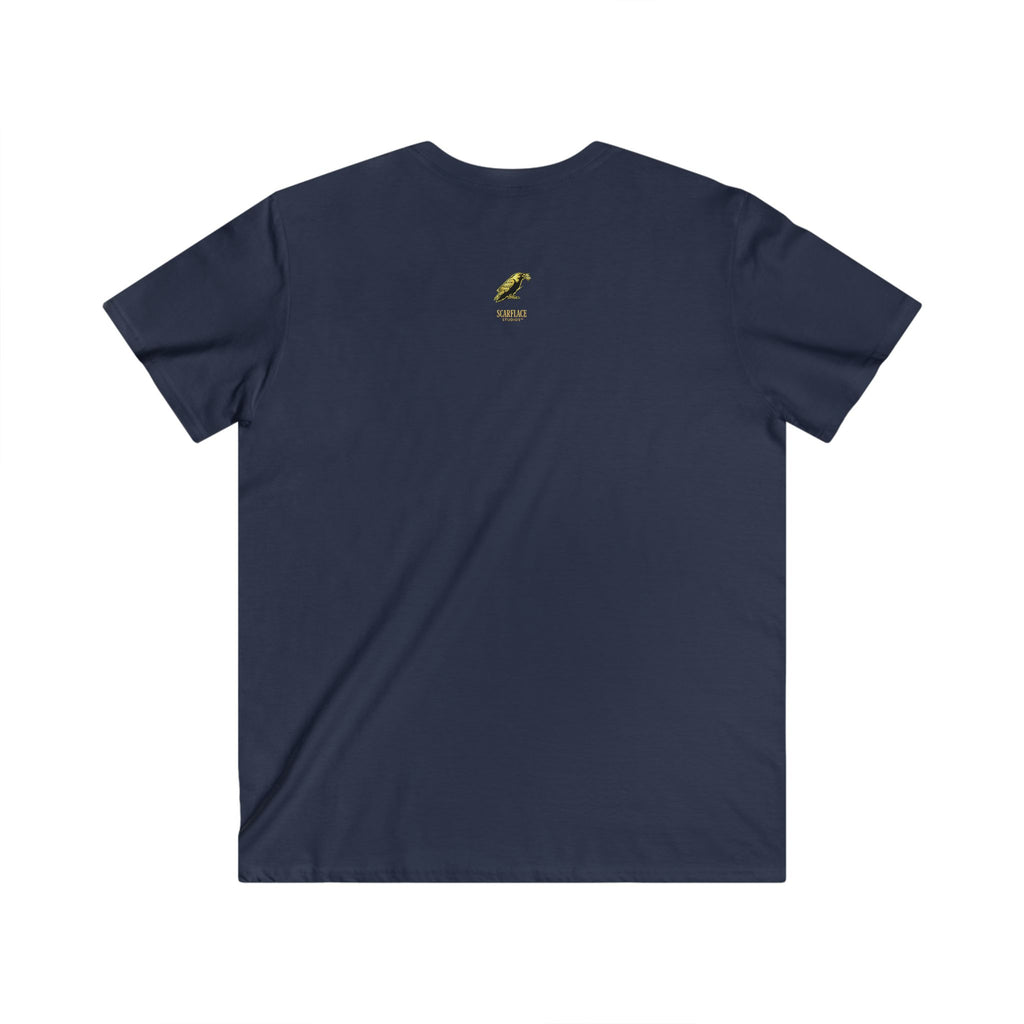 Life With Passive Income Vintage V-Neck Tee — Say Hello To (Men's Fitted) Printify