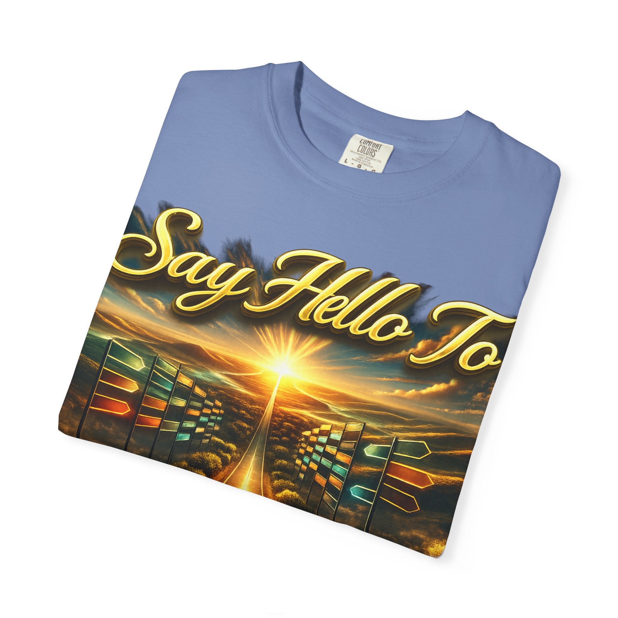 Say Hello To The Unwritten Book Of The Road T-Shirt Printify