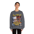 90s Nostalgia Crewneck Sweatshirt – "Say Hello To The Never Forgetful Nostalgic 90's" Printify