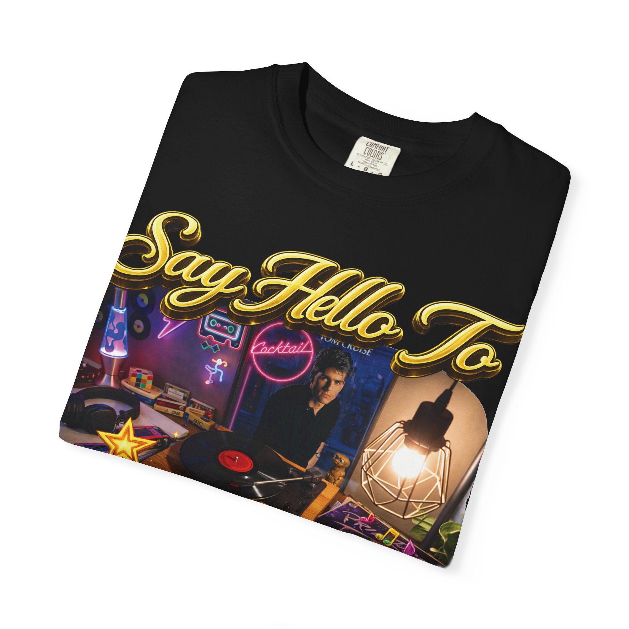Hello to the Grateful 80s T-Shirt — Retro 1980s Music Vintage Tee Printify