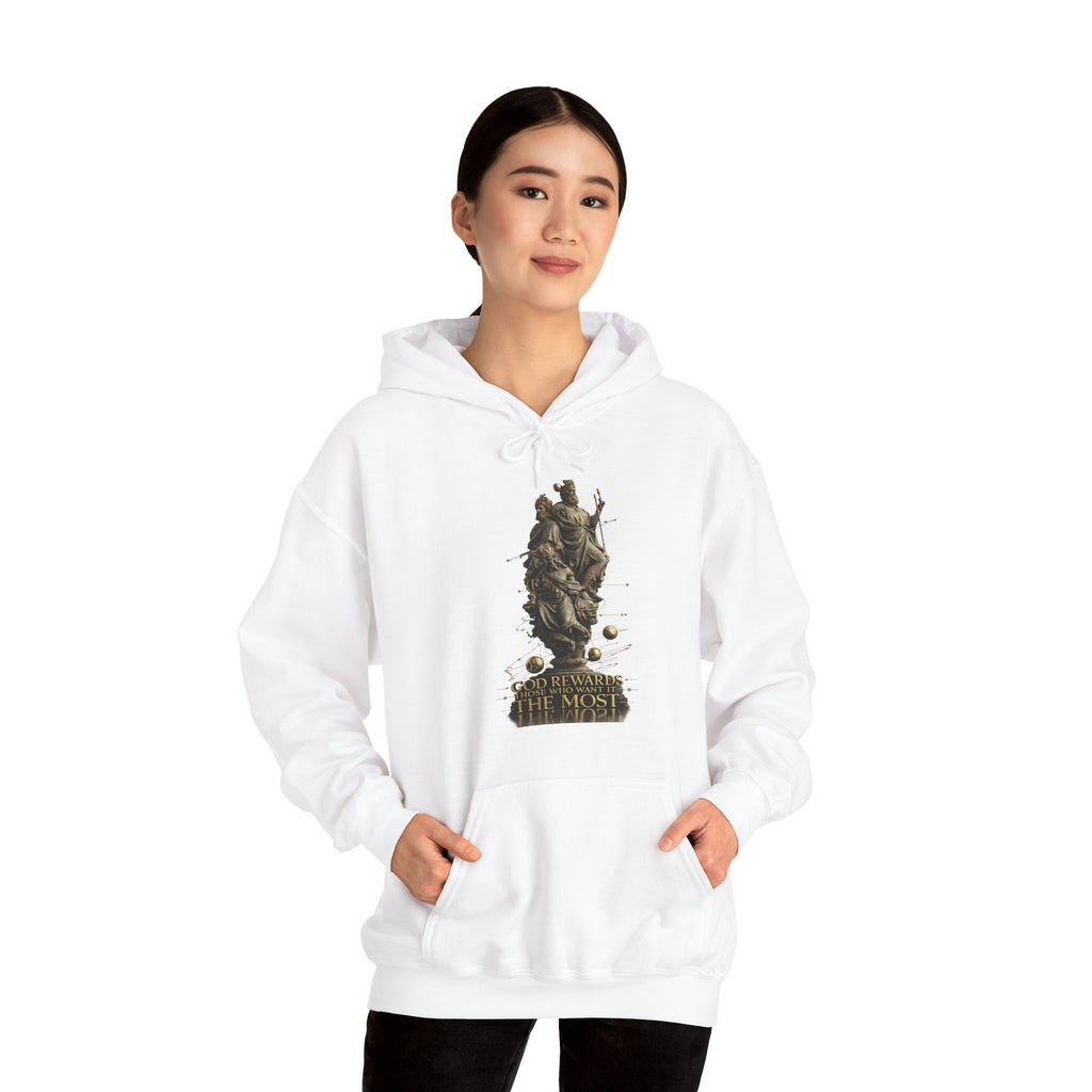God Rewards Those Who Want It Most Hoodie Printify