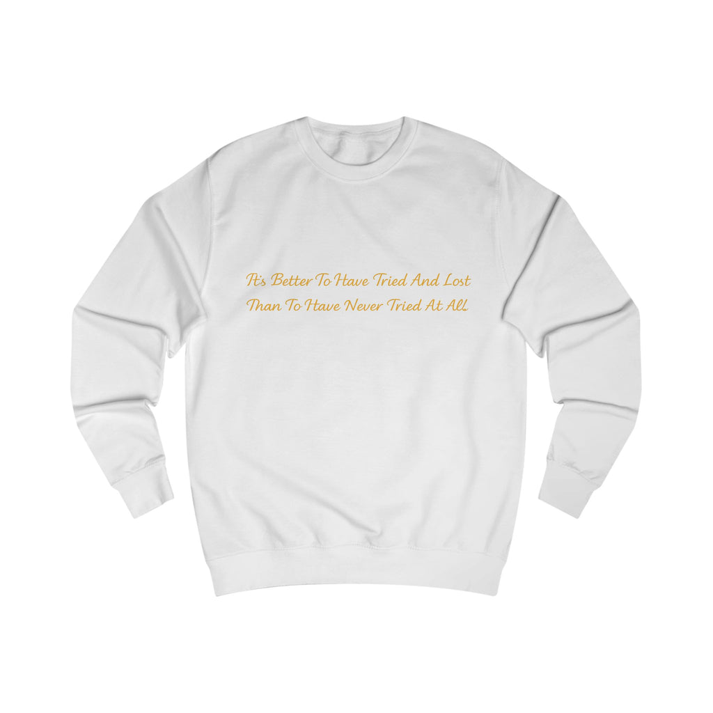 Inspirational Quote Sweatshirt — "Thinking Forward" Motivational Crewneck Printify