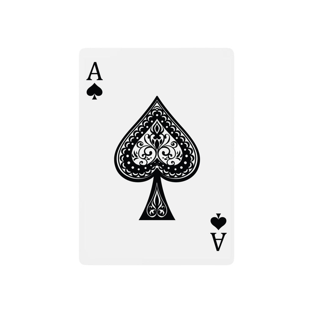 Poker Playing Cards — Scarflace Design with Tony Mintana Quote Printify